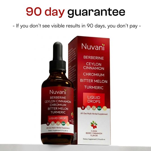 Nuvani Berberine Cinnamon Blood Sugar Regulator